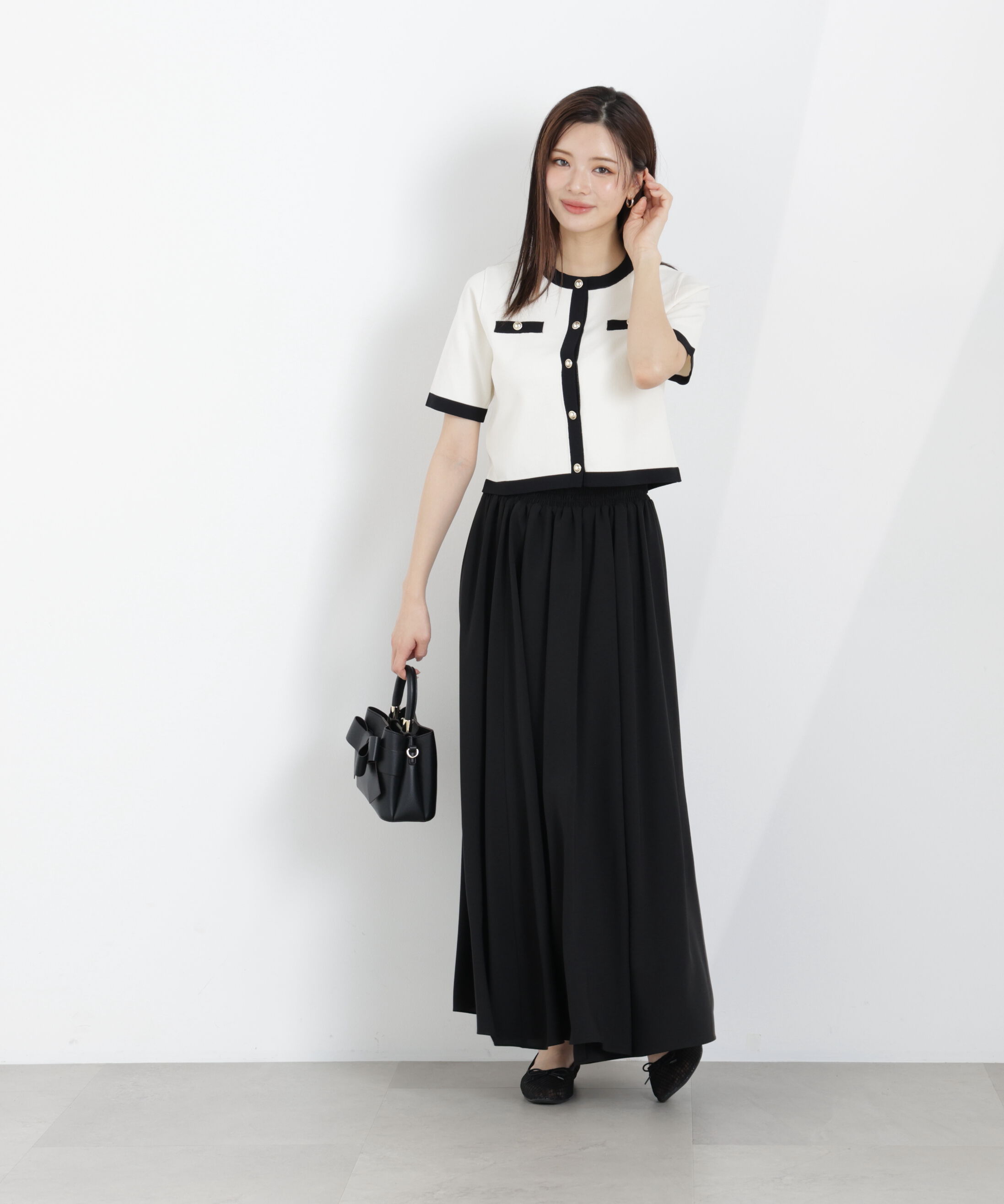 PROPORTION BODY DRESSING「ゴムシャーリングギャザースカート　26SS」|スカート|