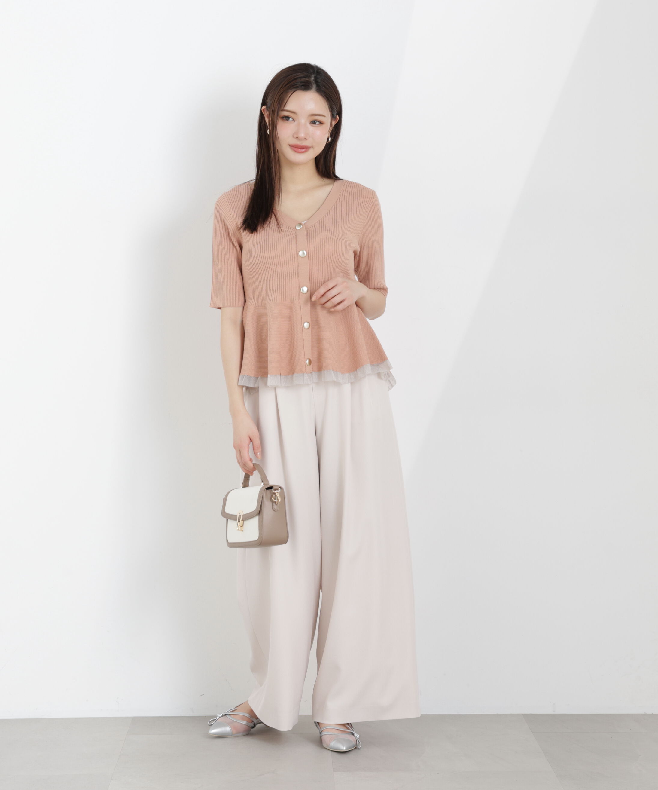 PROPORTION BODY DRESSING「ウエストリブワイドパンツ　26SS」|その他|