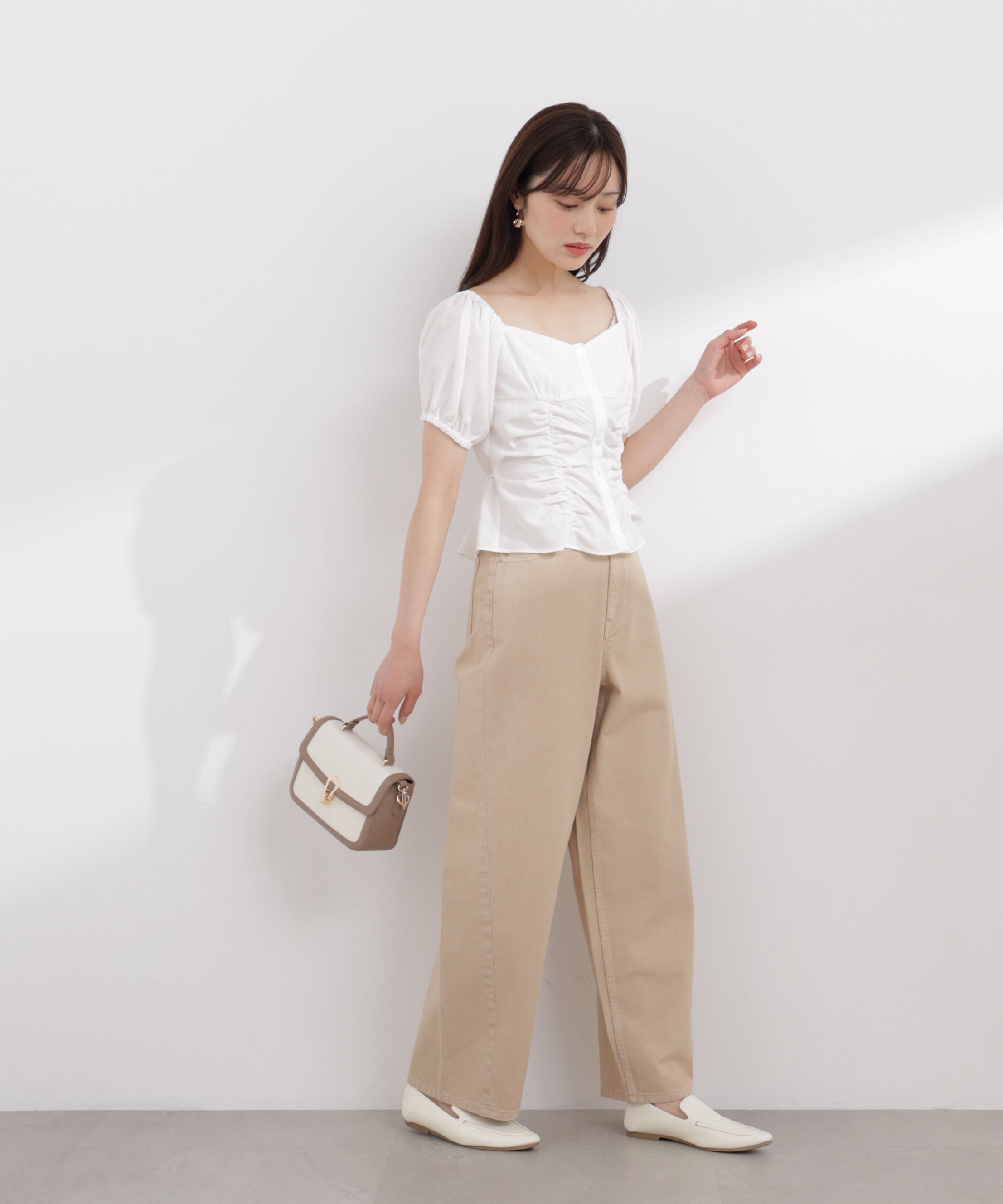 PROPORTION BODY DRESSING「〈a/mie〉ワイドバレルパンツ 26SS」|その他|