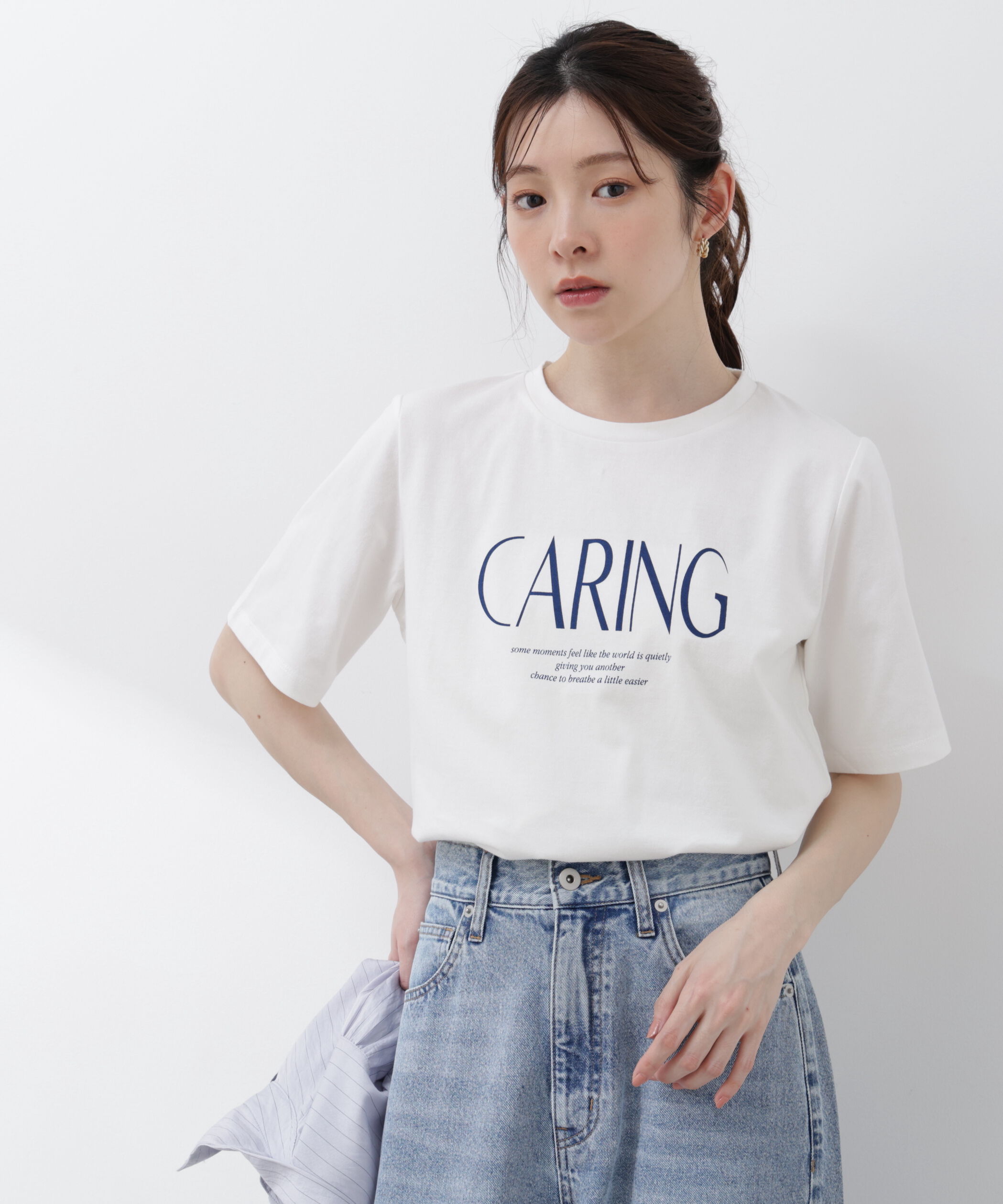 PROPORTION BODY DRESSING「〈a/mie〉グラフィックTシャツ 26SS」|Tシャツ・カットソー|