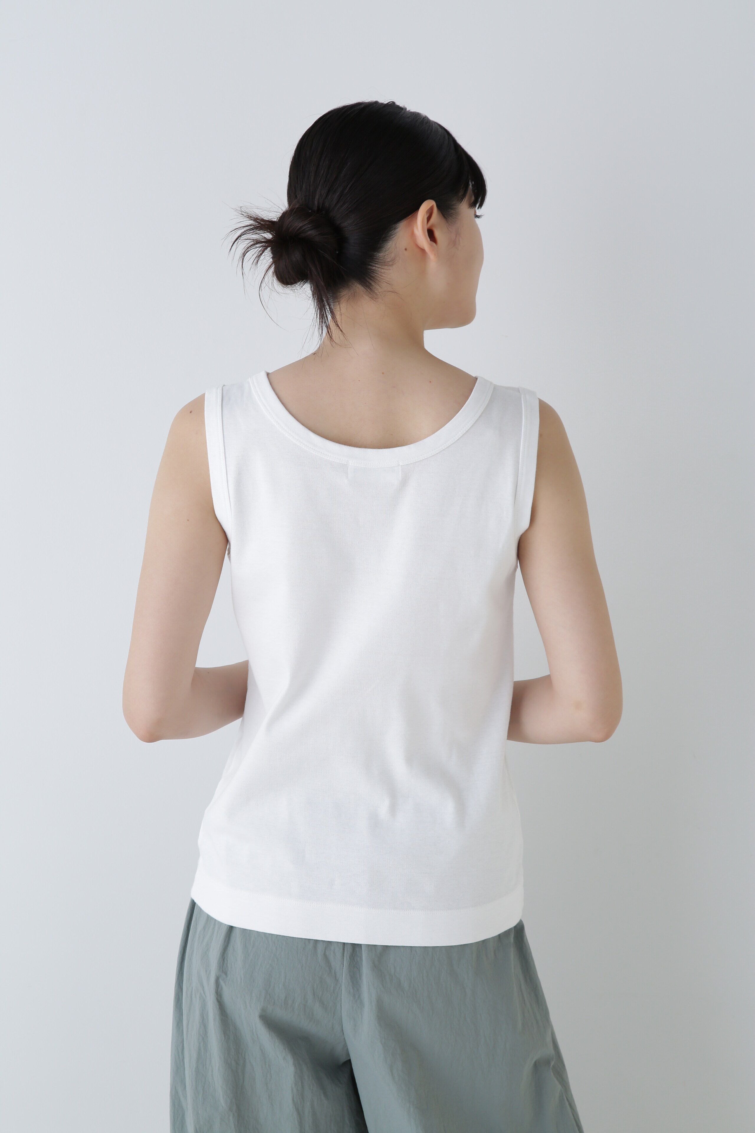  「◆オーガニックコットンフライスタンクトップ」|Tシャツ・カットソー|