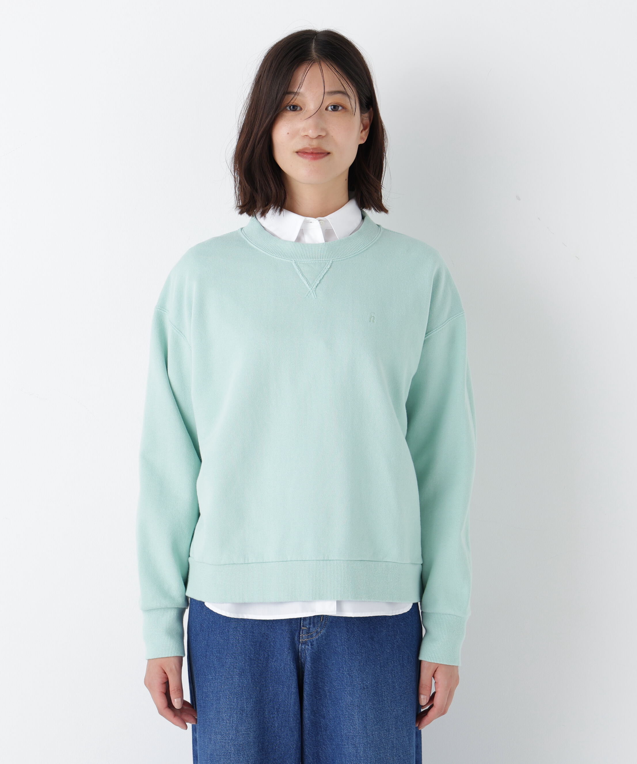  「◆ロゴ刺繍カラースウェット」|Tシャツ・カットソー|