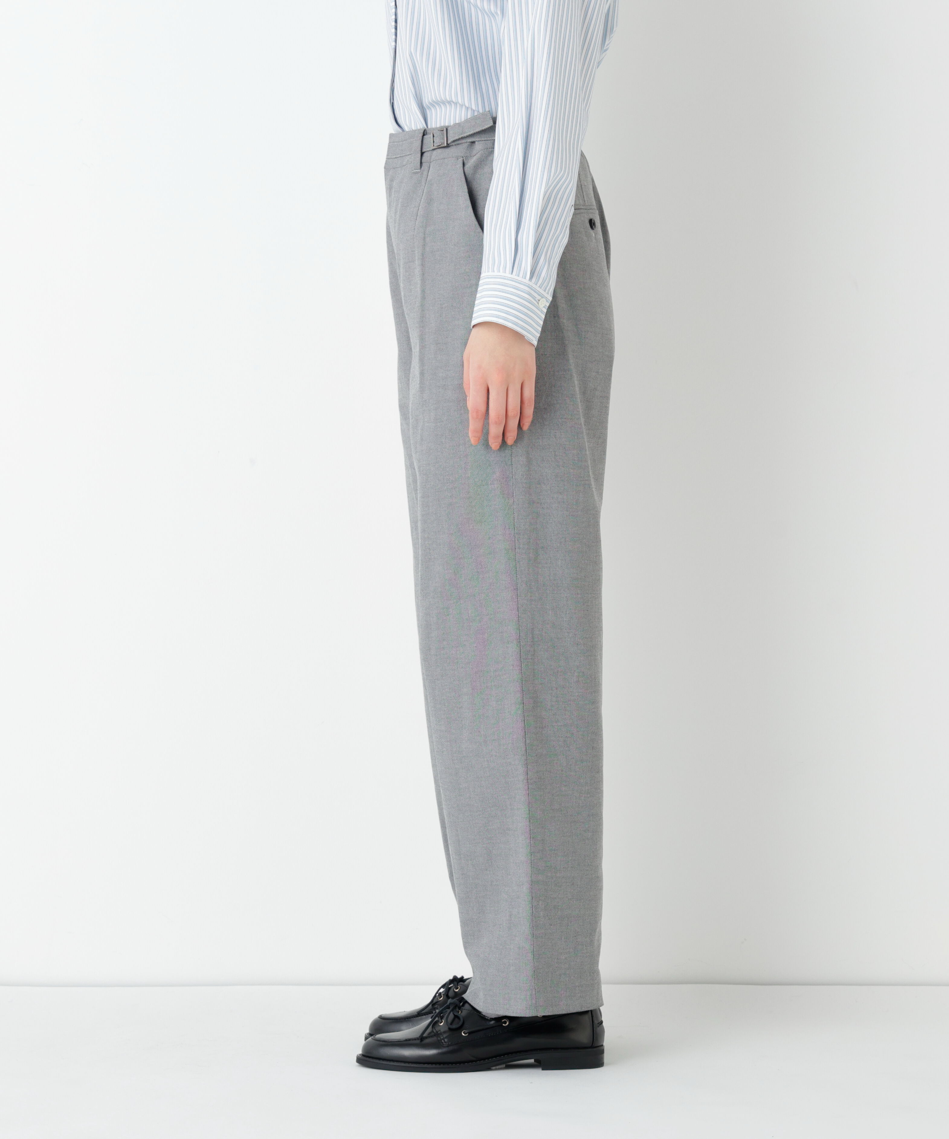  「◆《マルチサイズ/ウォッシャブル》ドビーストレッチストレートパンツ」|その他|