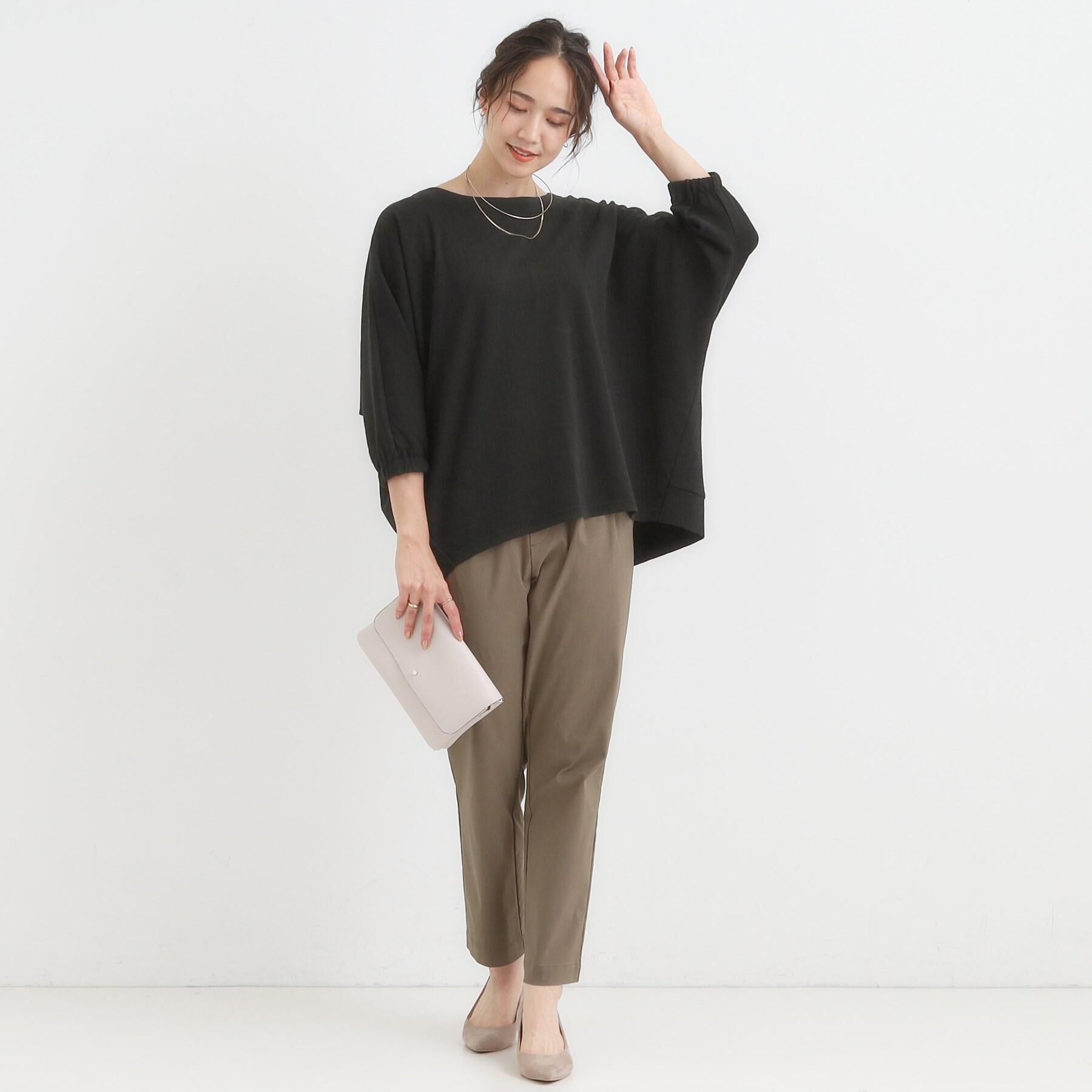 SHOO･LA･RUE「【洗える/S-LL/美脚シルエット】ハイパーストレッチ テーパードパンツ」|その他|