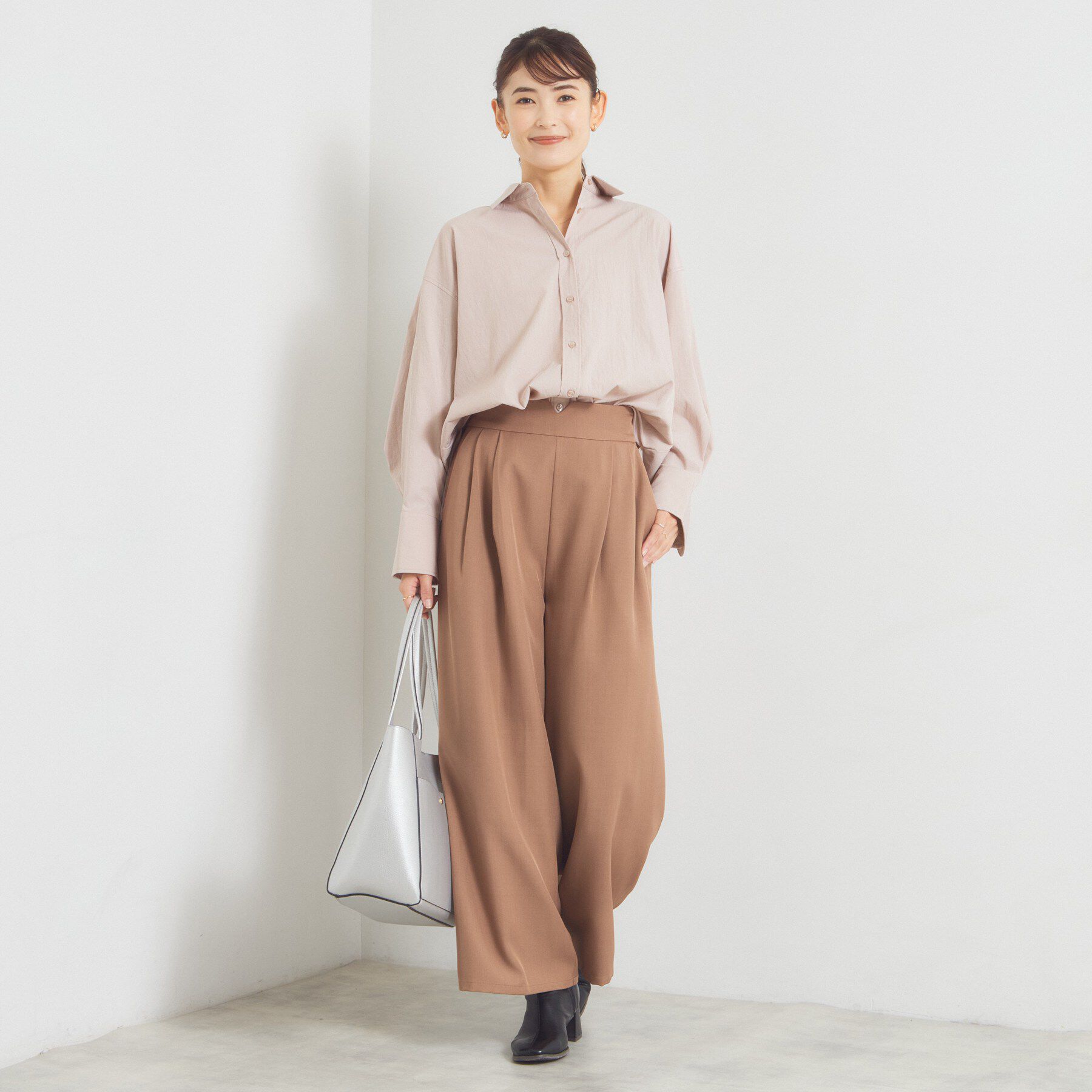ITS&rsquo;DEMO「抜け衿シャツ」|シャツ・ブラウス|