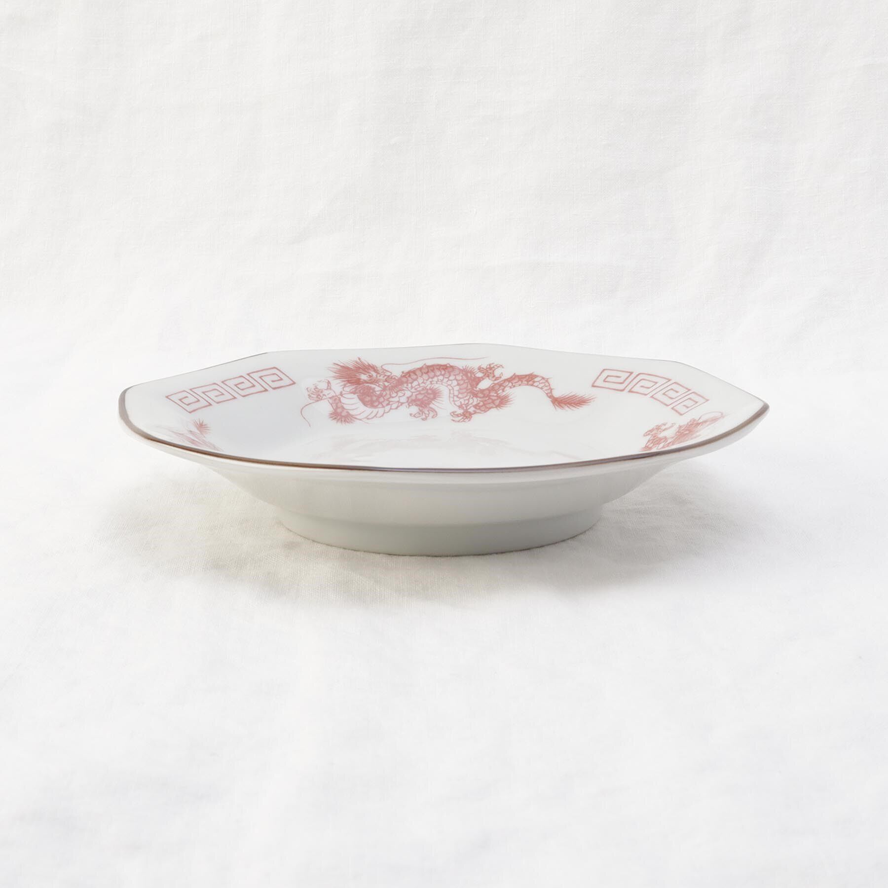 212 KITCHEN STORE「レトロ中華 八角皿 赤龍」|食器・キッチングッズ|