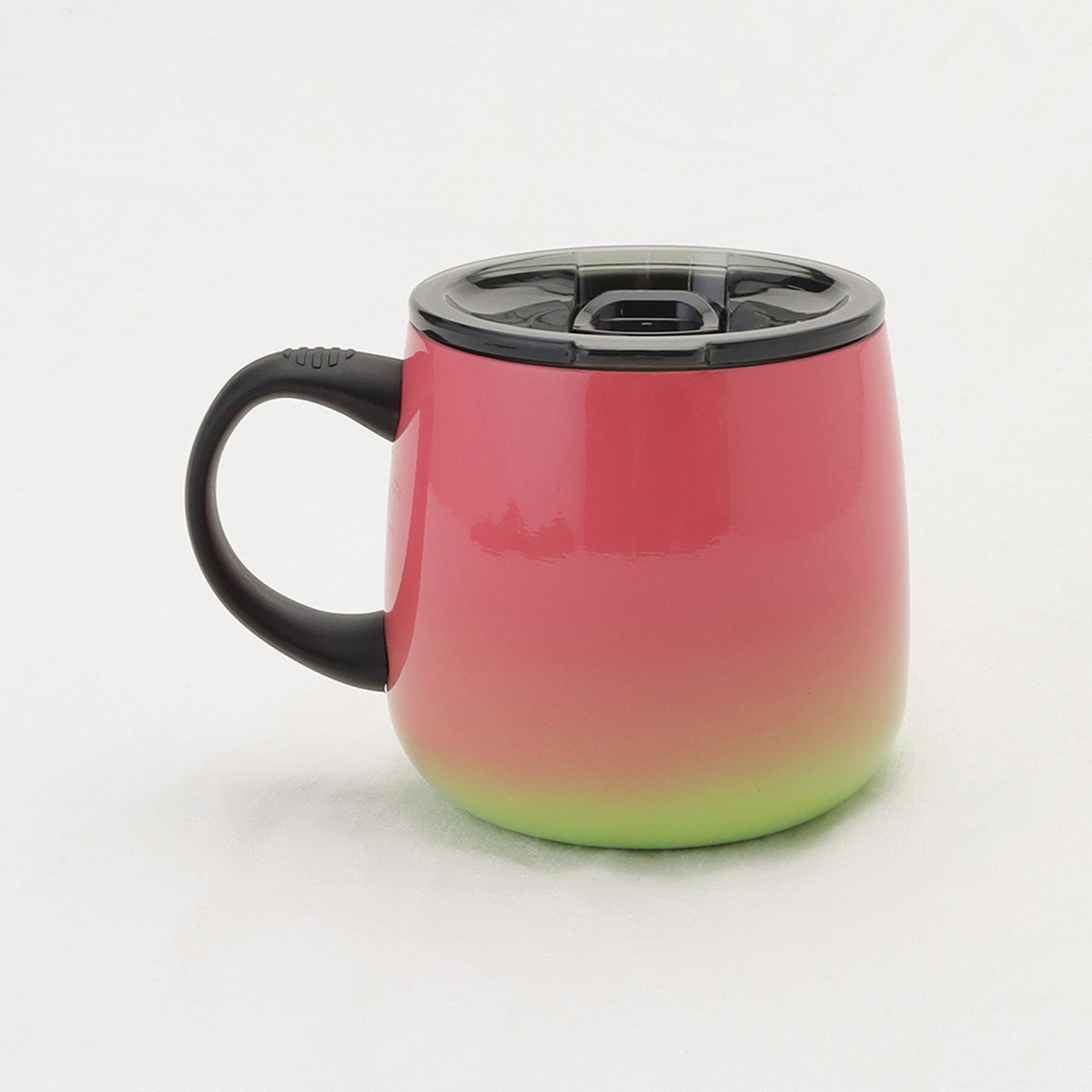 212 KITCHEN STORE「オーチャード蓋つきステンレスマグ Apricot」|グラス・マグカップ|
