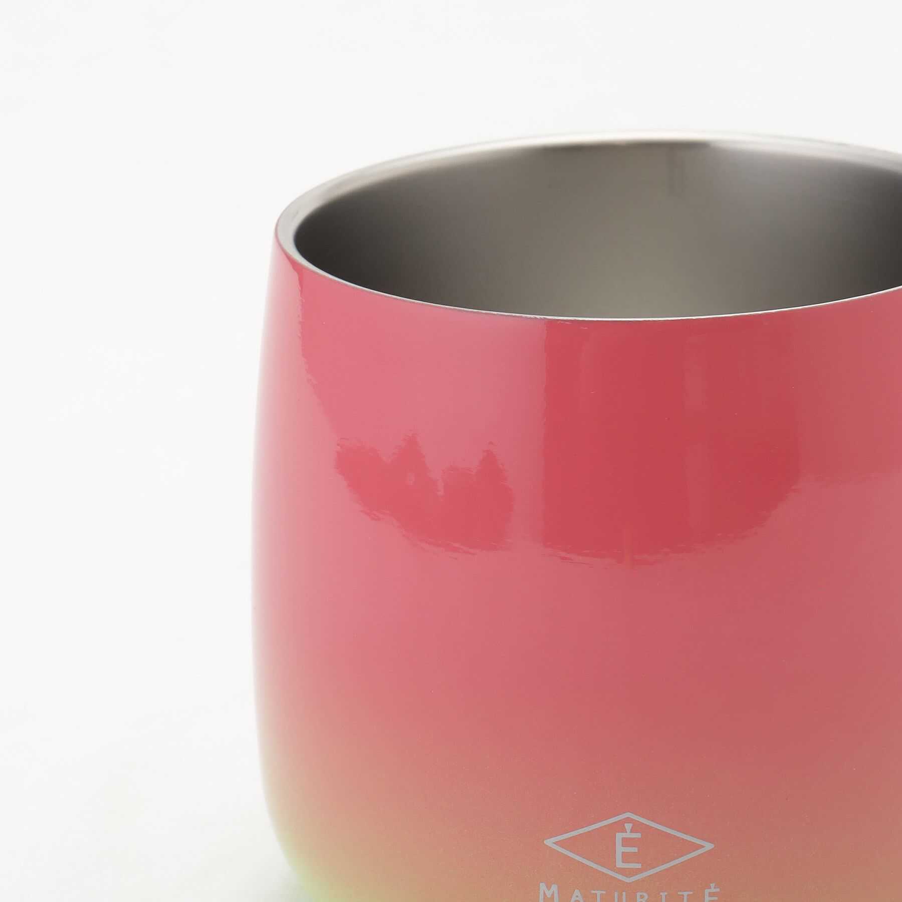212 KITCHEN STORE「オーチャード蓋つきステンレスマグ Apricot」|グラス・マグカップ|