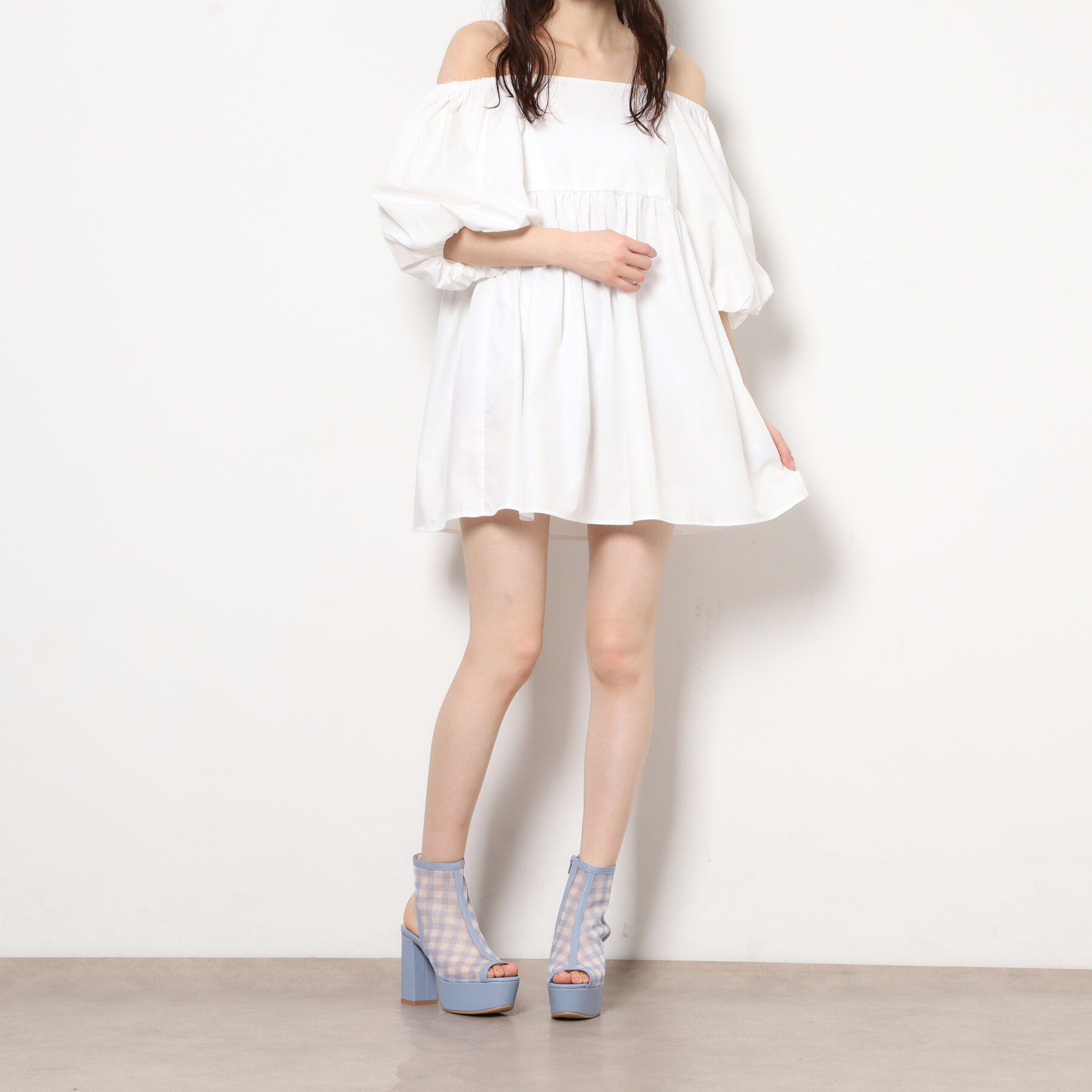 ESPERANZA「厚底ラク盛りブーツヒールサンダル」|ショートブーツ|
