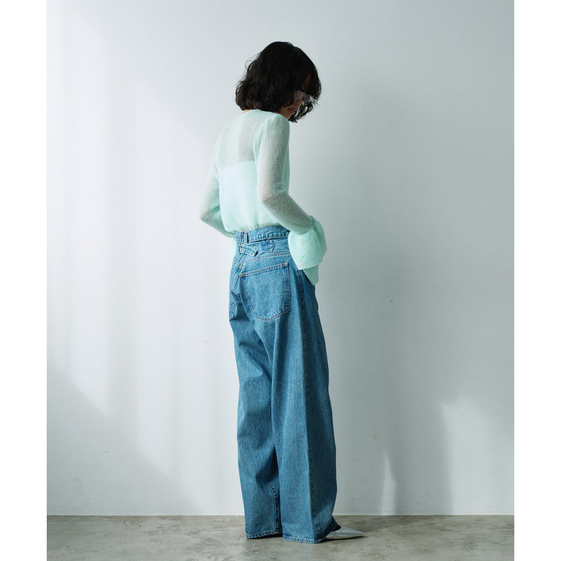 CODE A「bell sleeve mohair pullover」|ニット・セーター|