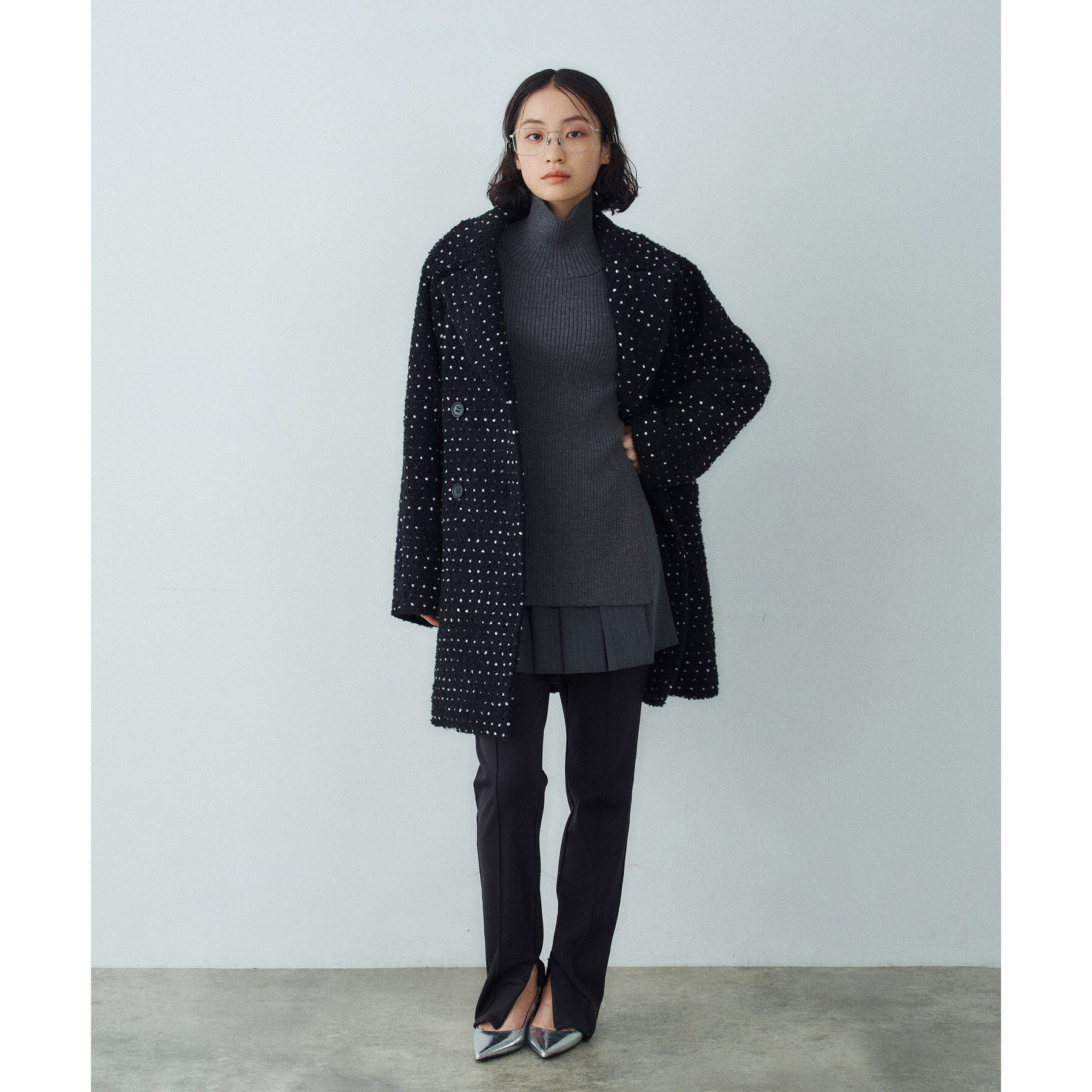 CODE A「modern turtleneck knit」|ニット・セーター|