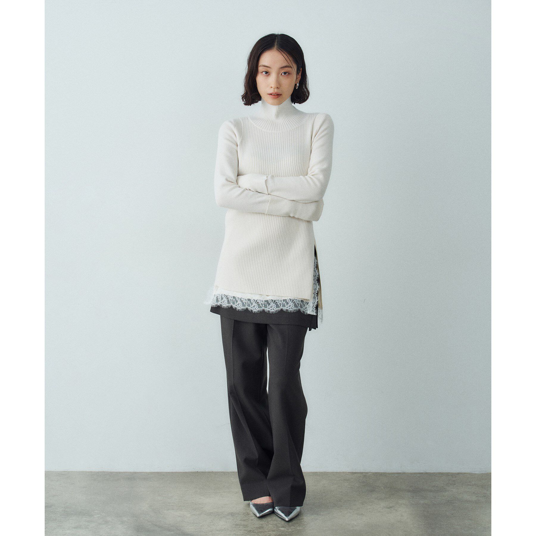 CODE A「modern turtleneck knit」|ニット・セーター|