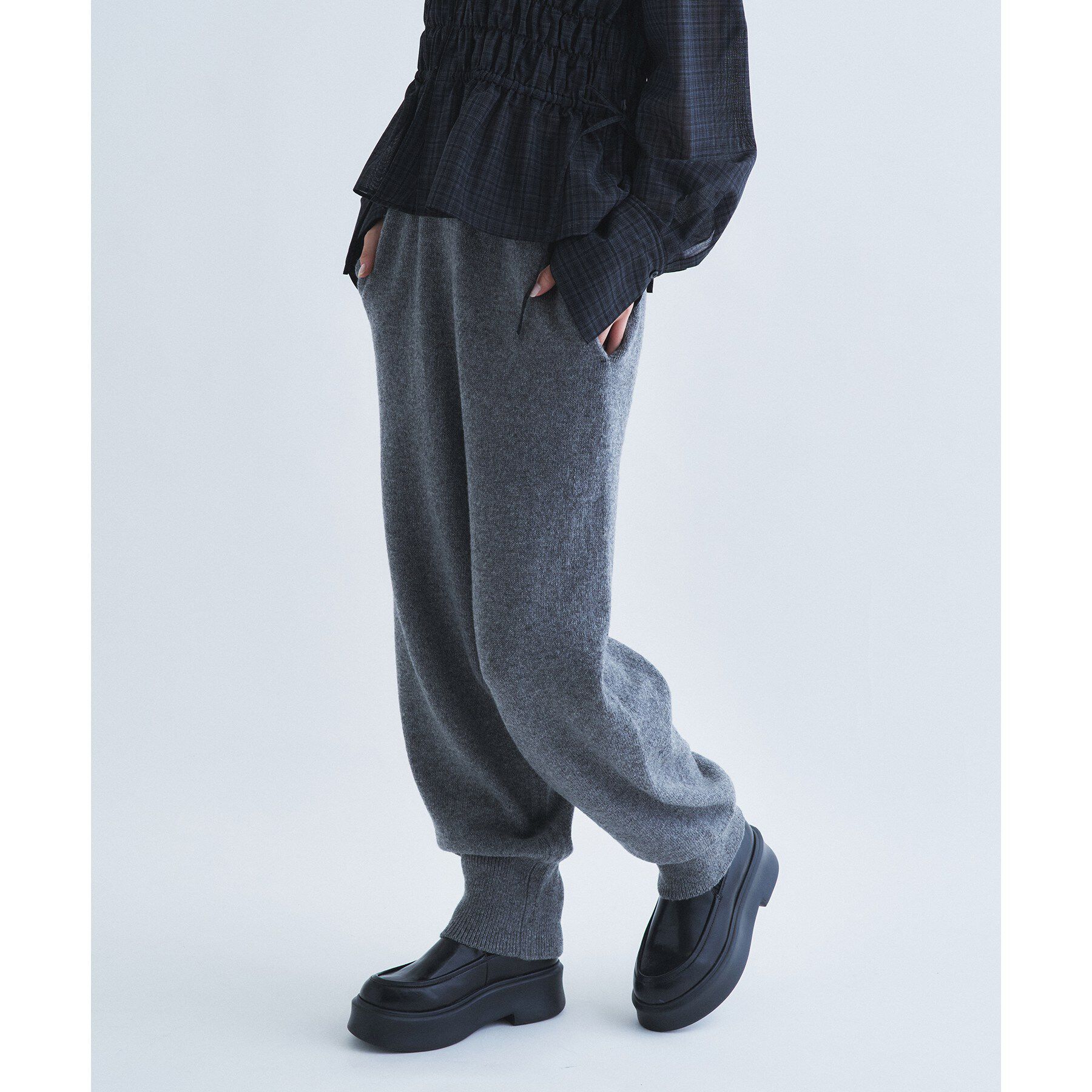 CODE A「IRONING｜plain knit pants」|その他|
