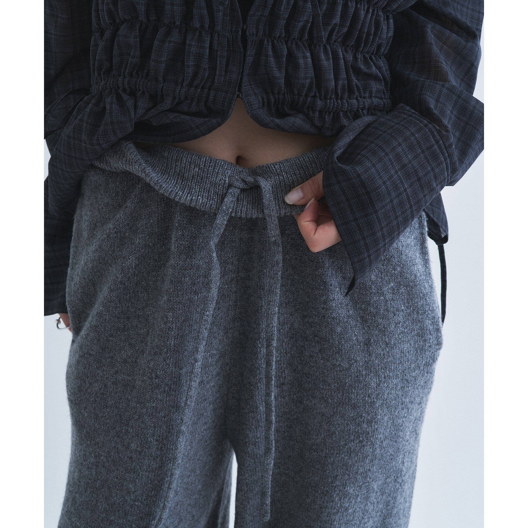 CODE A「IRONING｜plain knit pants」|その他|