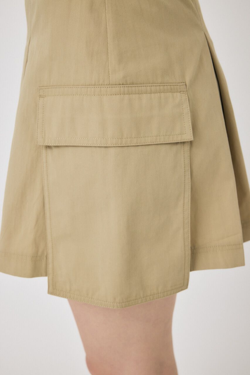MOUSSY「MILITARY PLEATS スカート」|スカート|