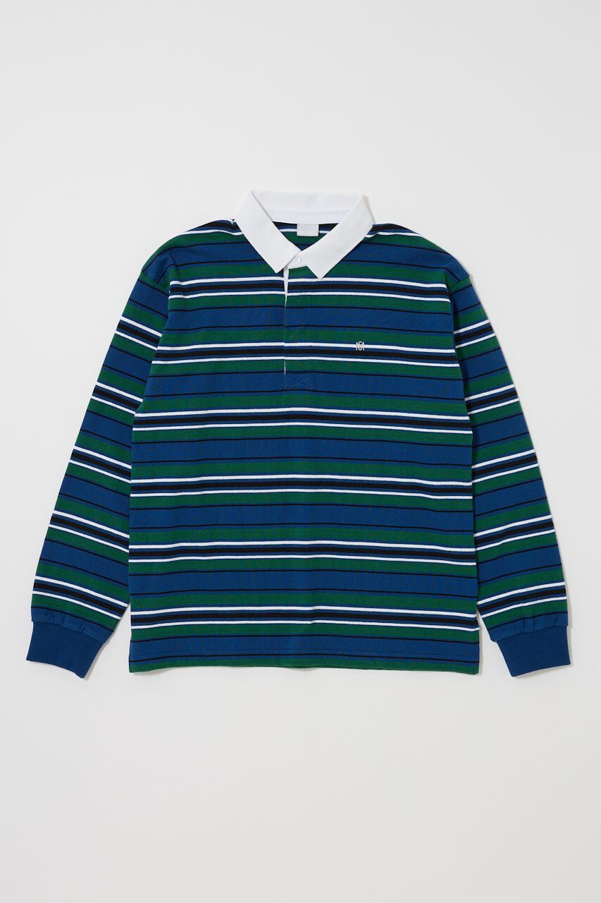 MOUSSY「OVER POLO L/S シャツ」|Tシャツ・カットソー|