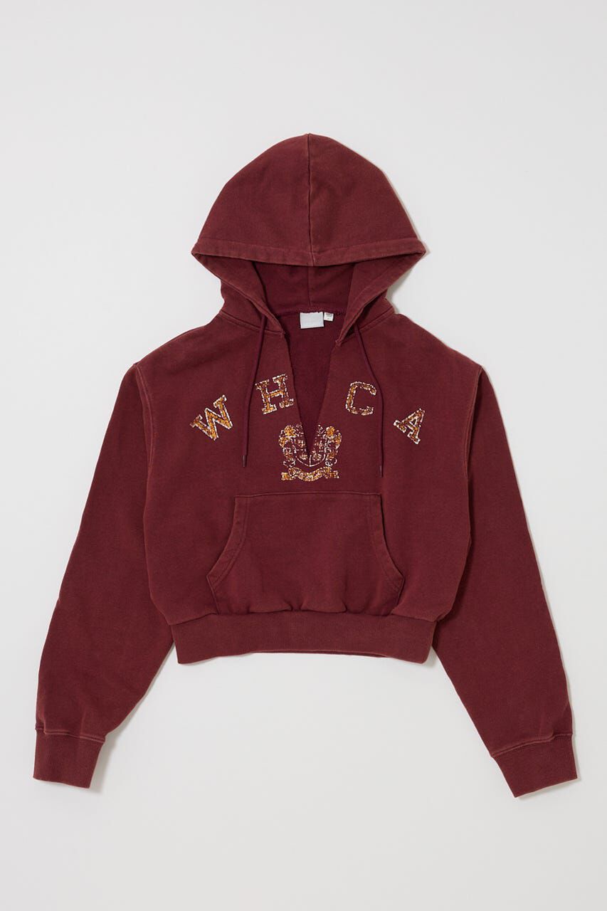 MOUSSY「RUGGED LOGO フーディー」|パーカー|