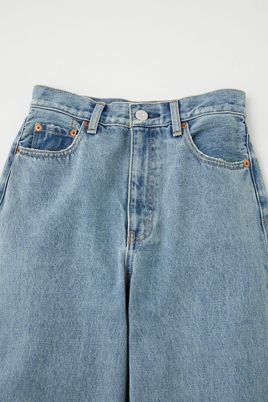 MOUSSY「HIGH WAIST STRAIGHT」|デニム|