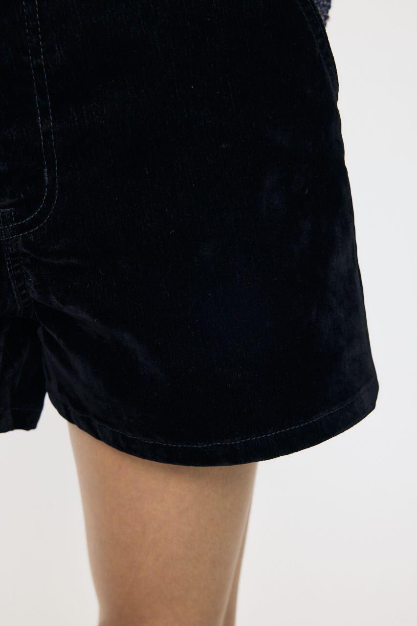 MOUSSY「VELVET MICRO ショーツ」|デニム|