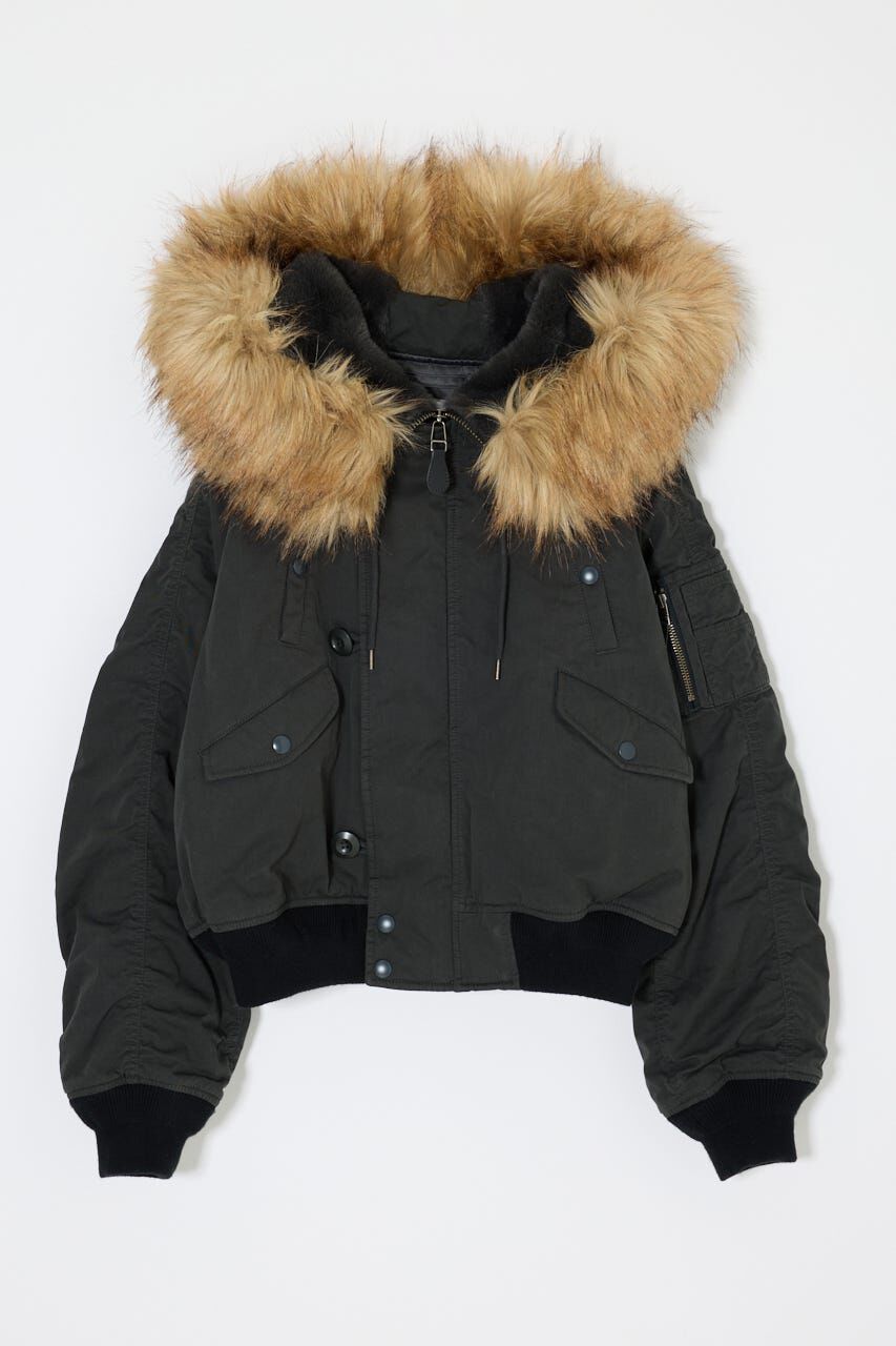 MOUSSY「CROPPED N2-B」|ブルゾン・スタジャン|