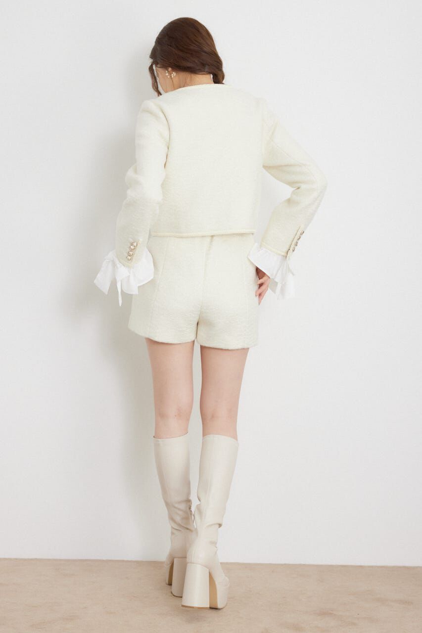 rienda「ハイウエストスリットショートパンツ」|その他|