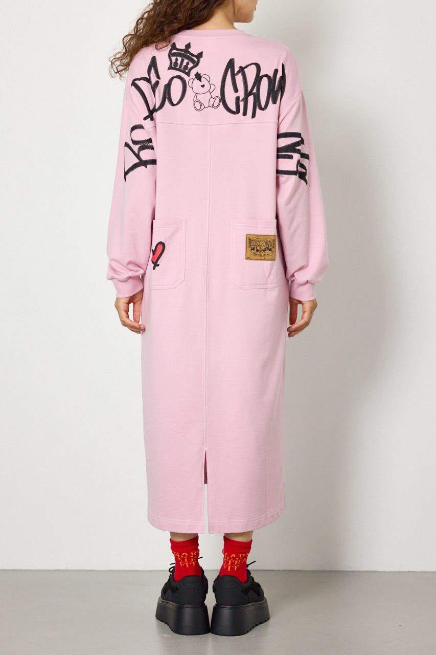 RODEO CROWNS「BRIDGE BEAR カラーステッチワンピース」|ワンピース|