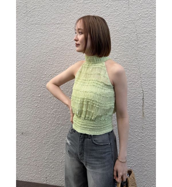 LAGUNAMOON「リップドデニムパンツ」|デニム|