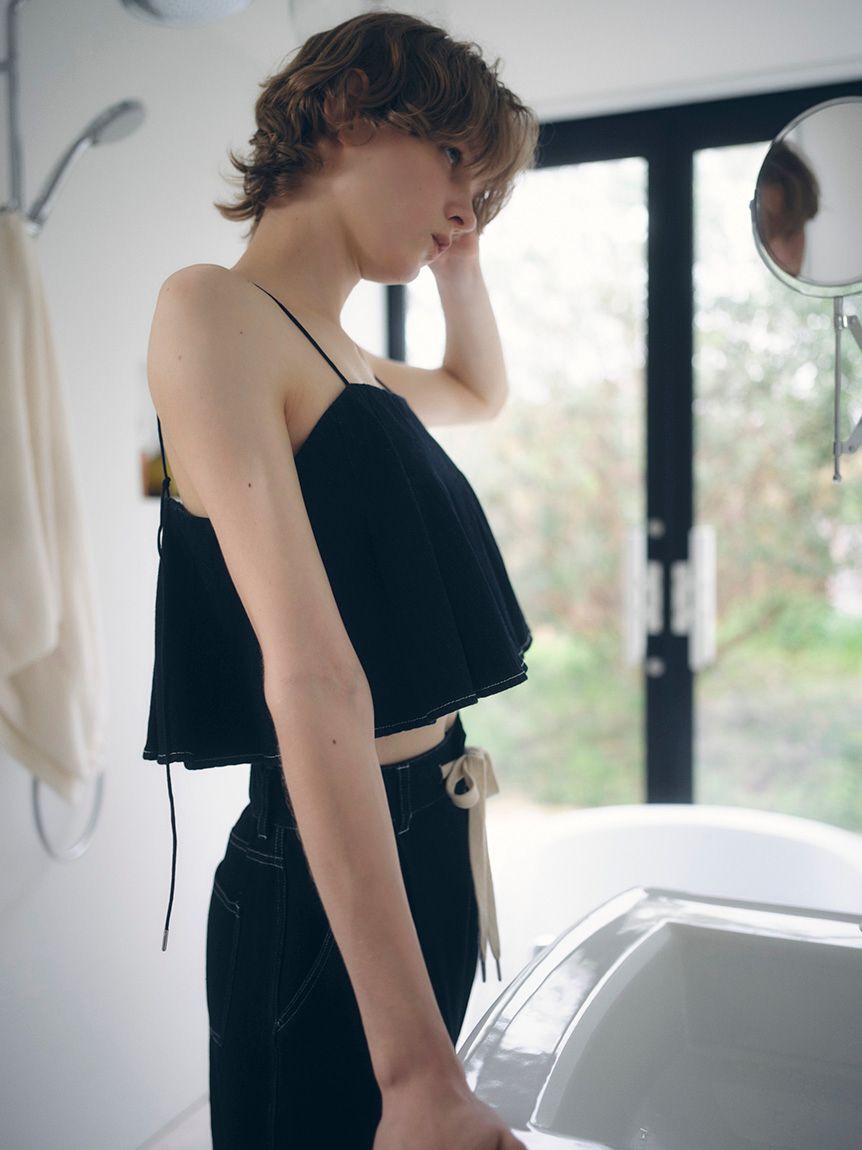 emmi atelier「タックビスチェ」|ベスト・ジレ|IND