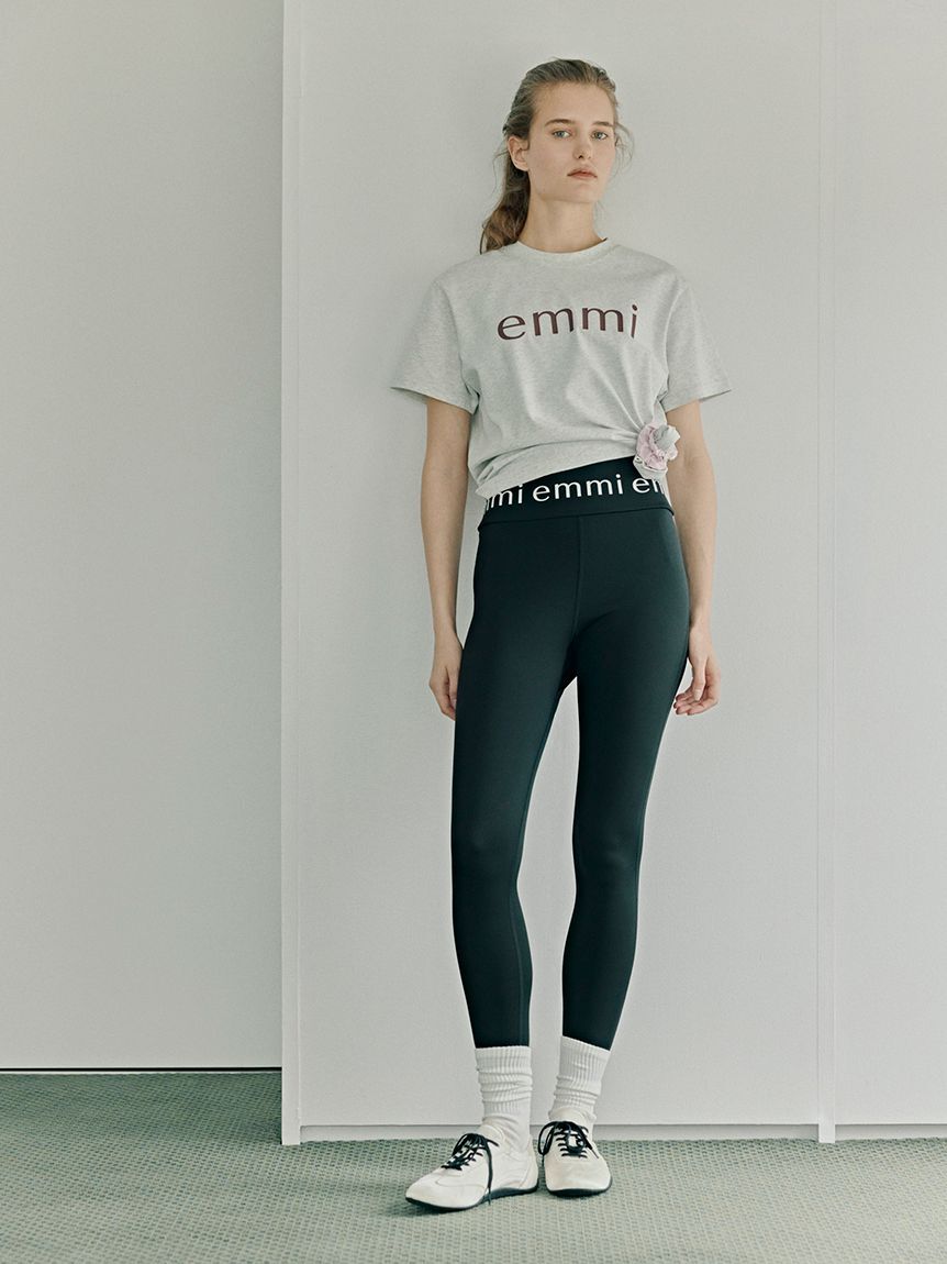 emmi atelier「ベーシックemmiロゴTシャツ」|Tシャツ・カットソー|