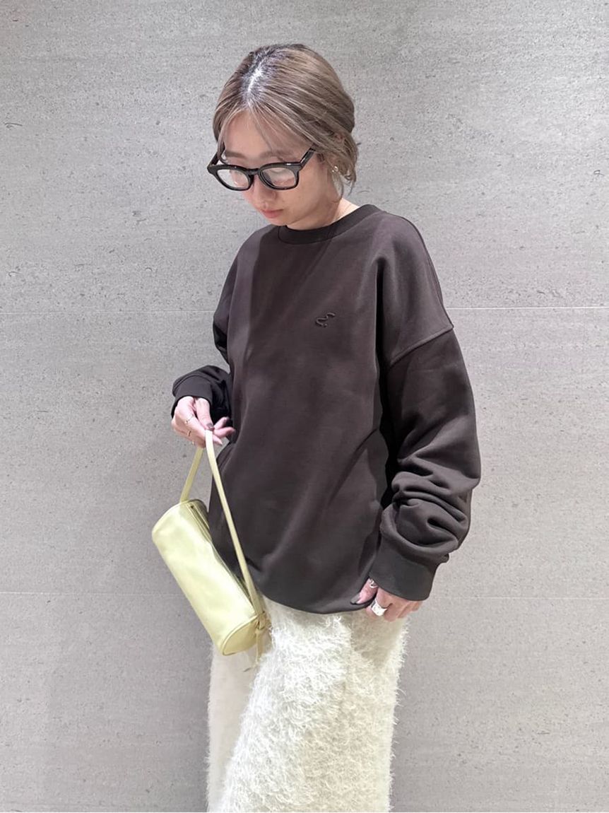 emmi atelier「【W&T】オーバースウェットプルオーバー【セットアップ対応】」|Tシャツ・カットソー|