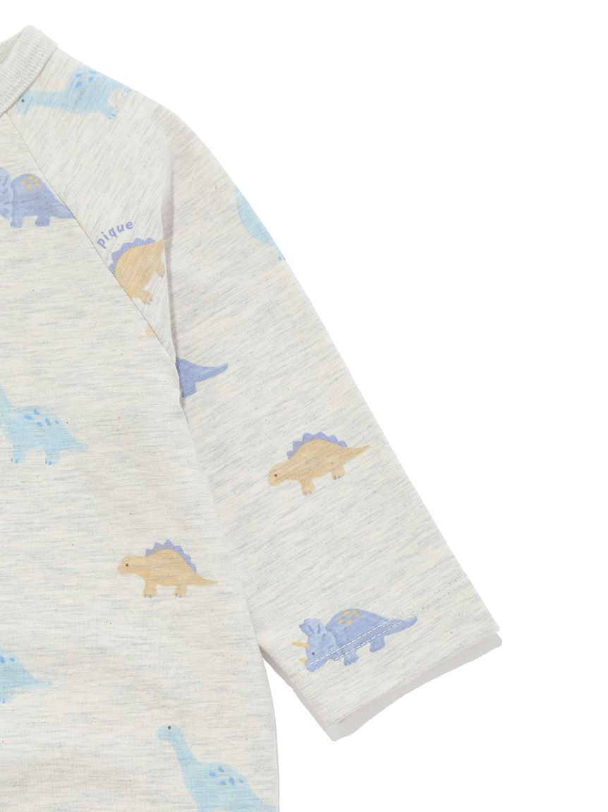 GELATO PIQUE KIDS & BABY「【BABY】ダイナソー柄ロンパース」|ロンパース|