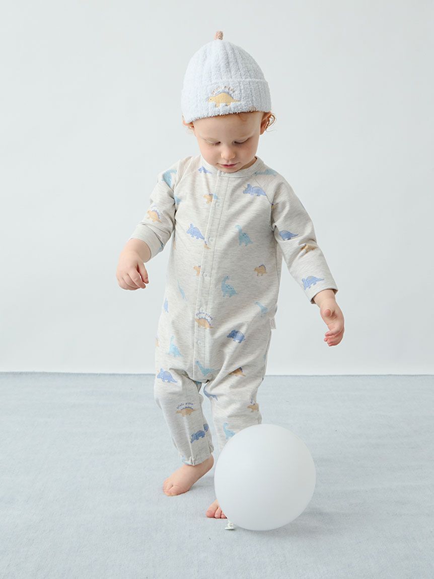 GELATO PIQUE KIDS & BABY「【BABY】ダイナソー柄ロンパース」|ロンパース|