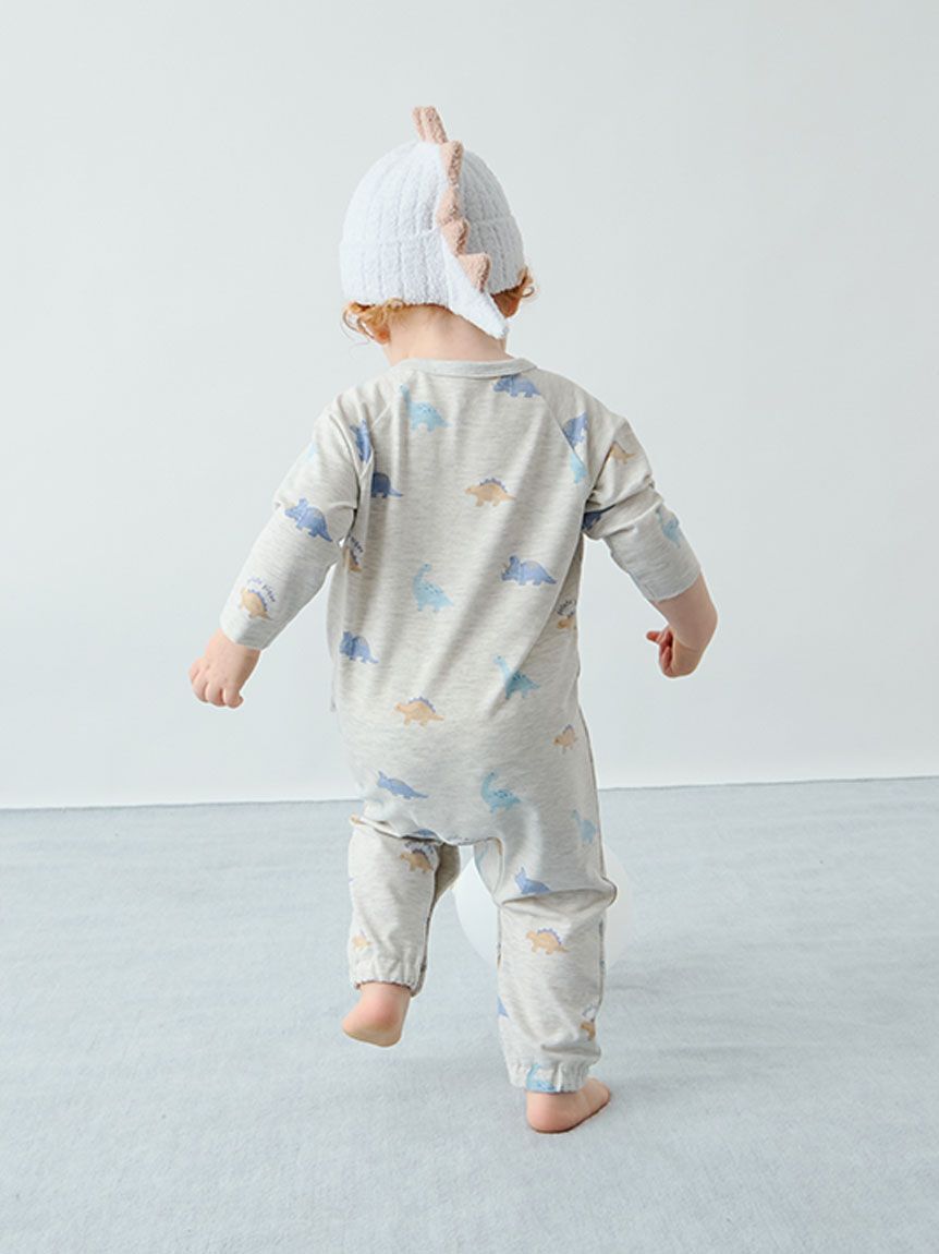GELATO PIQUE KIDS & BABY「【BABY】ダイナソー柄ロンパース」|ロンパース|