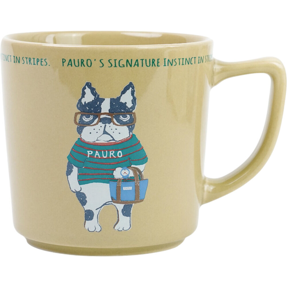 BACKYARD FAMILY「マグカップ ねこ 通販 コップ ネコ カップ コーヒーカップ 陶器マグカップ ぽってりマグカップ」|グラス・マグカップ|グリーン1