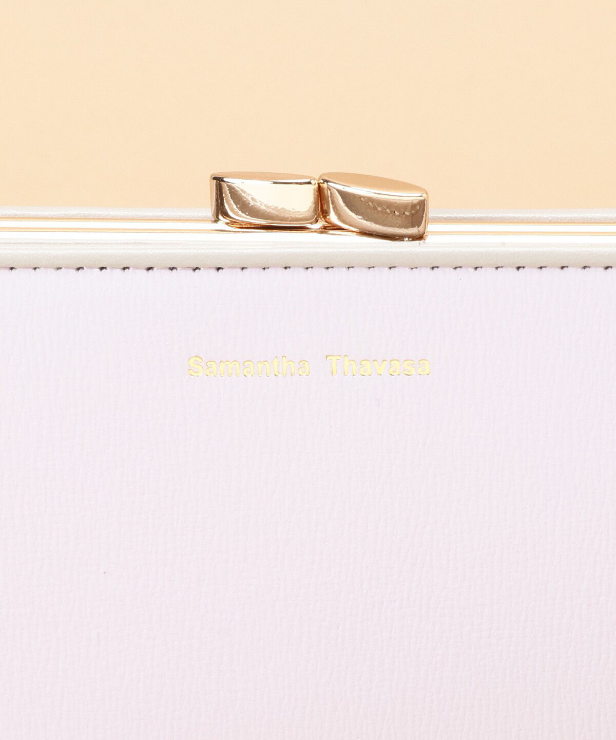 Samantha Thavasa「シンプルバイカラー口金折財布」|財布|
