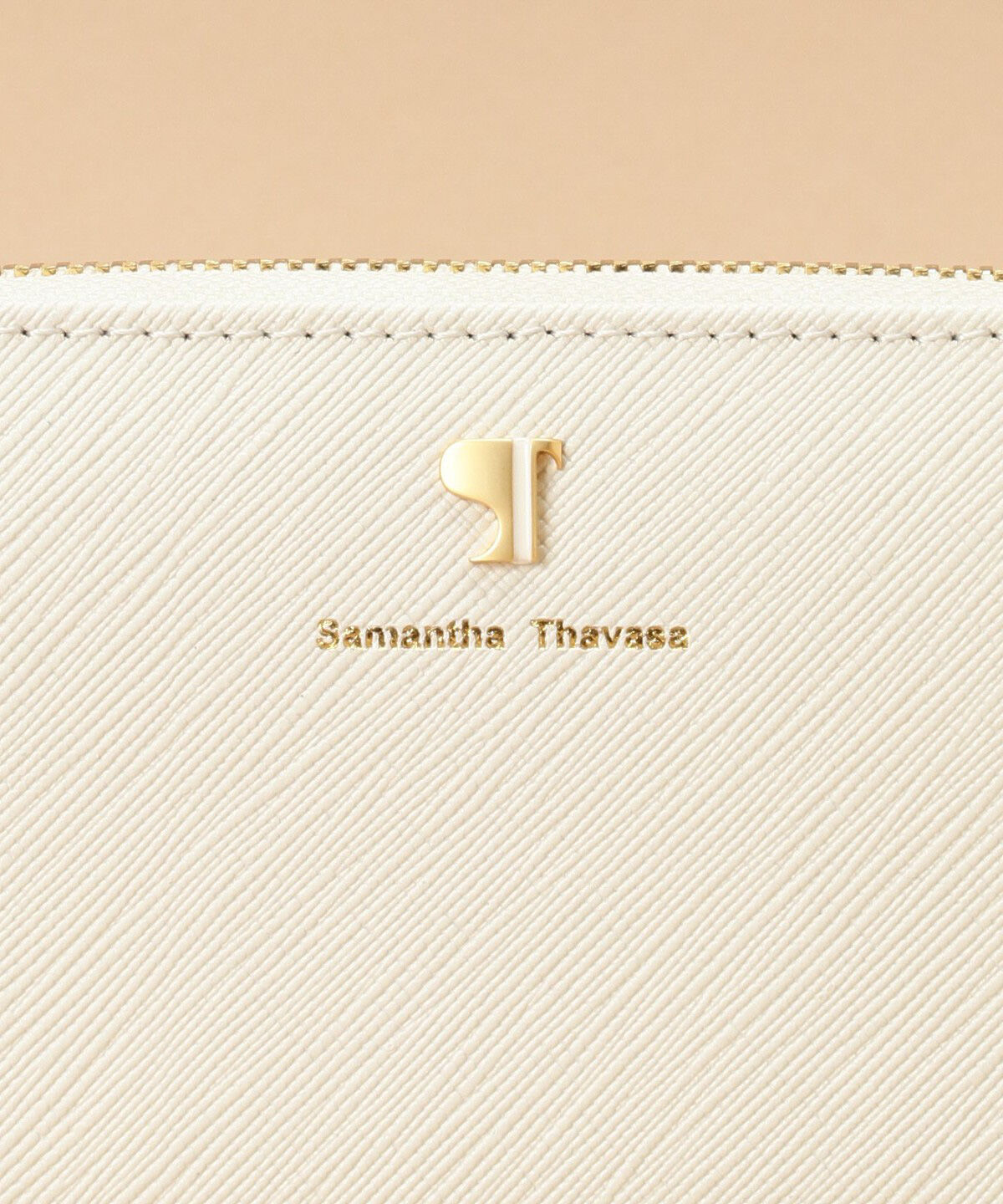 Samantha Thavasa「Pomme d'espoir ポムディスポワール バイカラーラウンドジップ長財布」|財布|