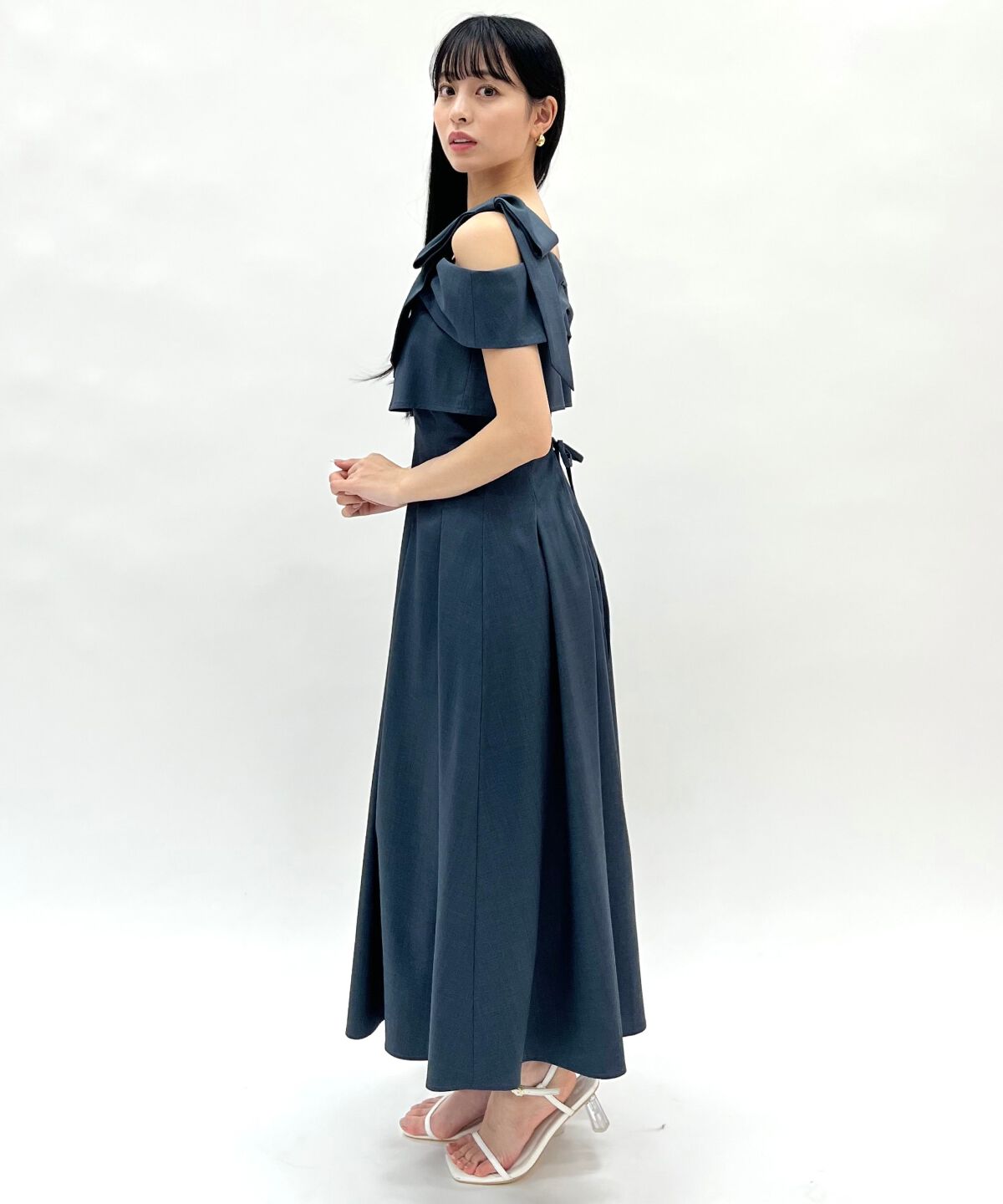 WILLSELECTION「アシメリボンレイヤードワンピース」|ワンピース|