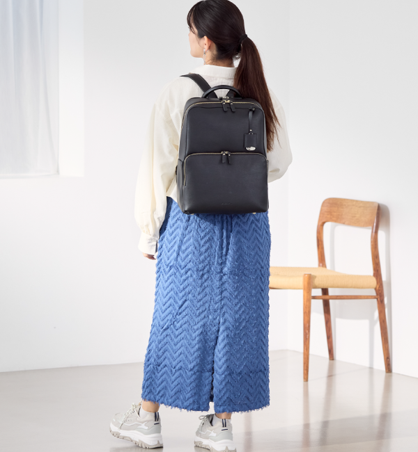 Jewelna Rose「Jewelna Rose リュックサック フレイヤ・リュック2 A4  14.0インチ PC収納 通勤 16142」|リュック|