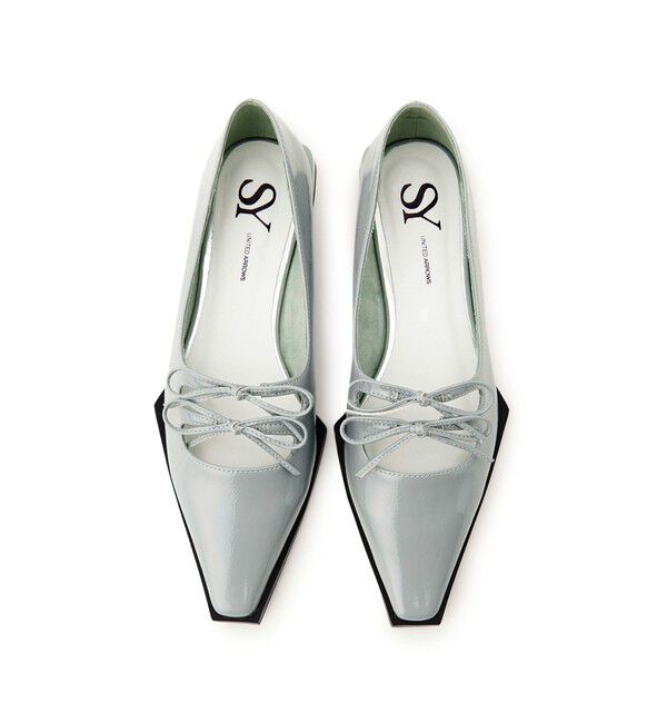 SY UNITED ARROWS「＜SY＞ダブルリボンピース フラット15●&uarr;」|パンプス|