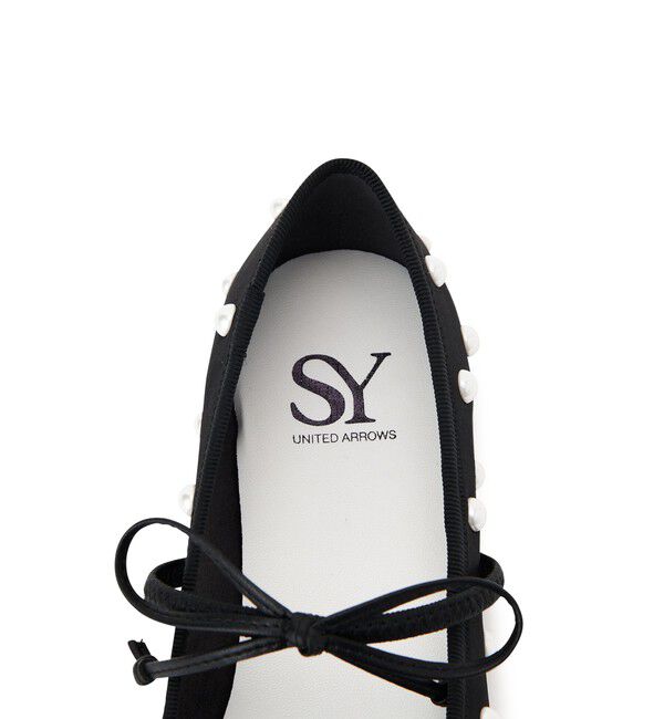SY UNITED ARROWS「＜SY＞マルチドットバレエ フラット10●&uarr;」|バレエシューズ|