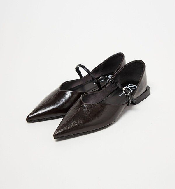 SY UNITED ARROWS「＜SY＞ ポインテッドベルト フラット20&uarr;」|パンプス|