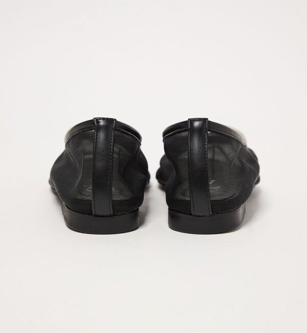 SY UNITED ARROWS「＜SY＞ビッグメタルシースルー フラット15&uarr;」|バレエシューズ|