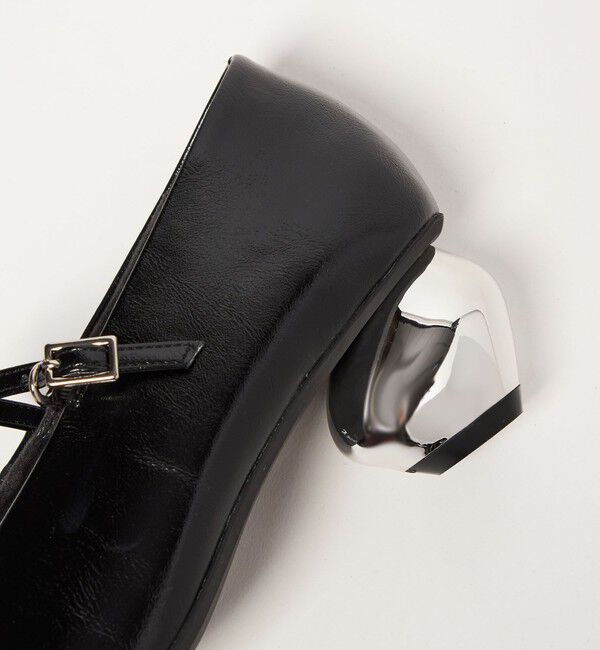 SY UNITED ARROWS「＜SY＞メタルヒールメリージェーン パンプス50&uarr;」|パンプス|