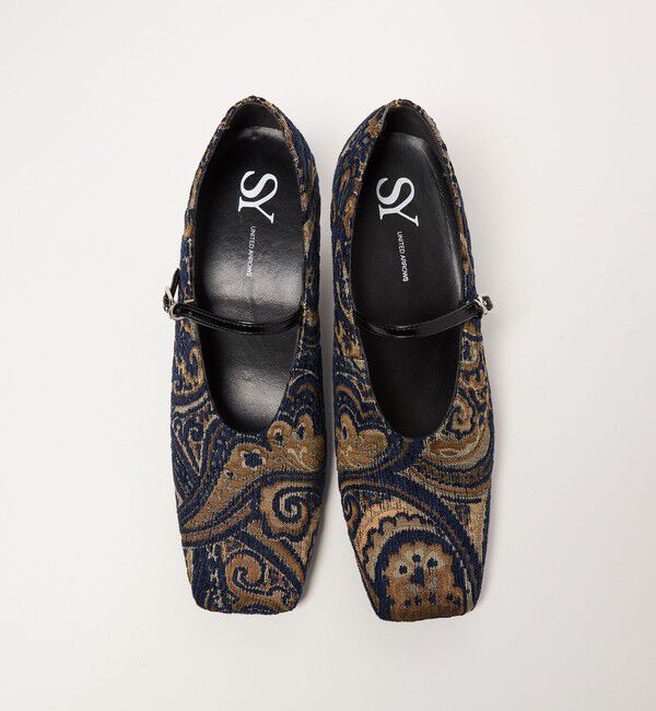 SY UNITED ARROWS「＜SY＞メタルヒールメリージェーン パンプス50&uarr;」|パンプス|