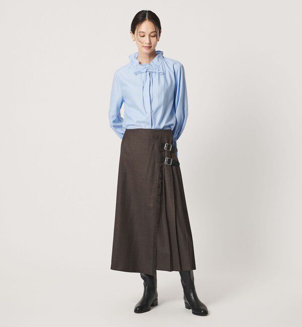 UNITED ARROWS「【別注】＜O'NEIL of DUBLIN＞プリーツ ロングスカート」|スカート|