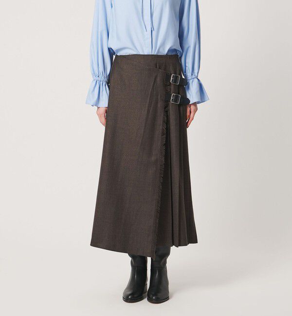 UNITED ARROWS「【別注】＜O'NEIL of DUBLIN＞プリーツ ロングスカート」|スカート|