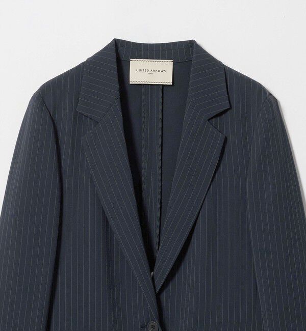 UNITED ARROWS「drapy テーラードジャケット ストライプ」|テーラードジャケット|
