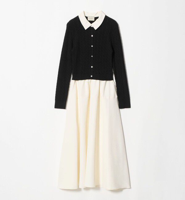 UNITED ARROWS「ケーブル コンビ ワンピース」|ワンピース|
