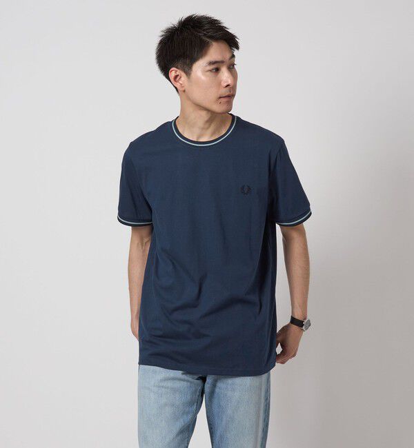 UNITED ARROWS green label relaxing「＜FRED PERRY＞ツインティップ Tシャツ」|Tシャツ・カットソー|ROYAL