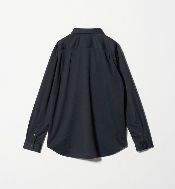UNITED ARROWS green label relaxing「【WEB限定】JUST fit トリコット ドレープ シャツ」|シャツ・ブラウス|